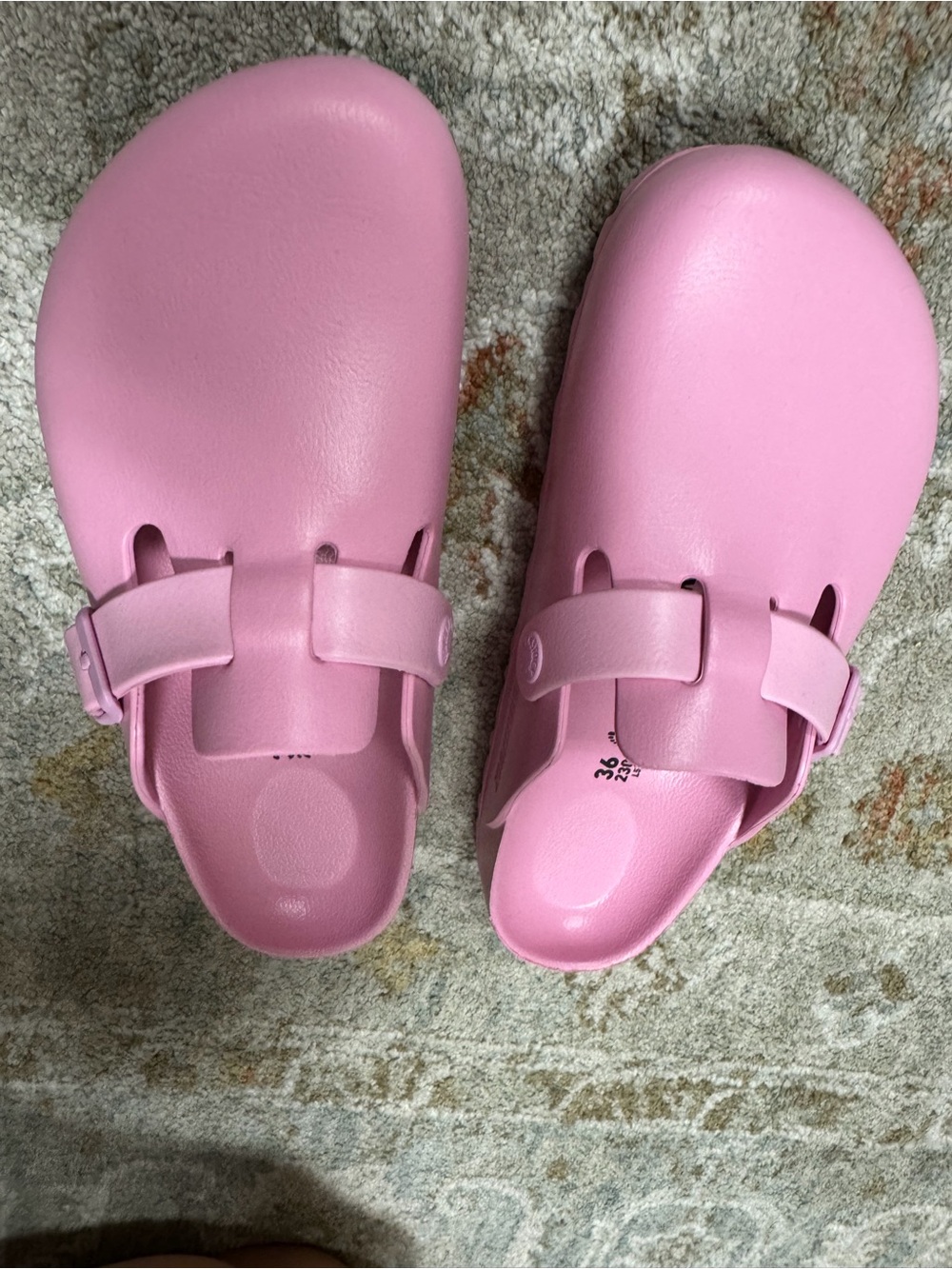Birkenstock Bubblegum Pink Boston Slip-On Clogs - Picture 2 of 4